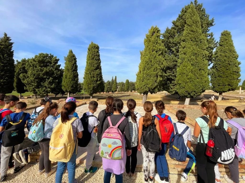 Visitas para centros escolares en Itálica